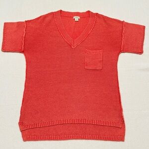 Sundance Coral Knit Blouse